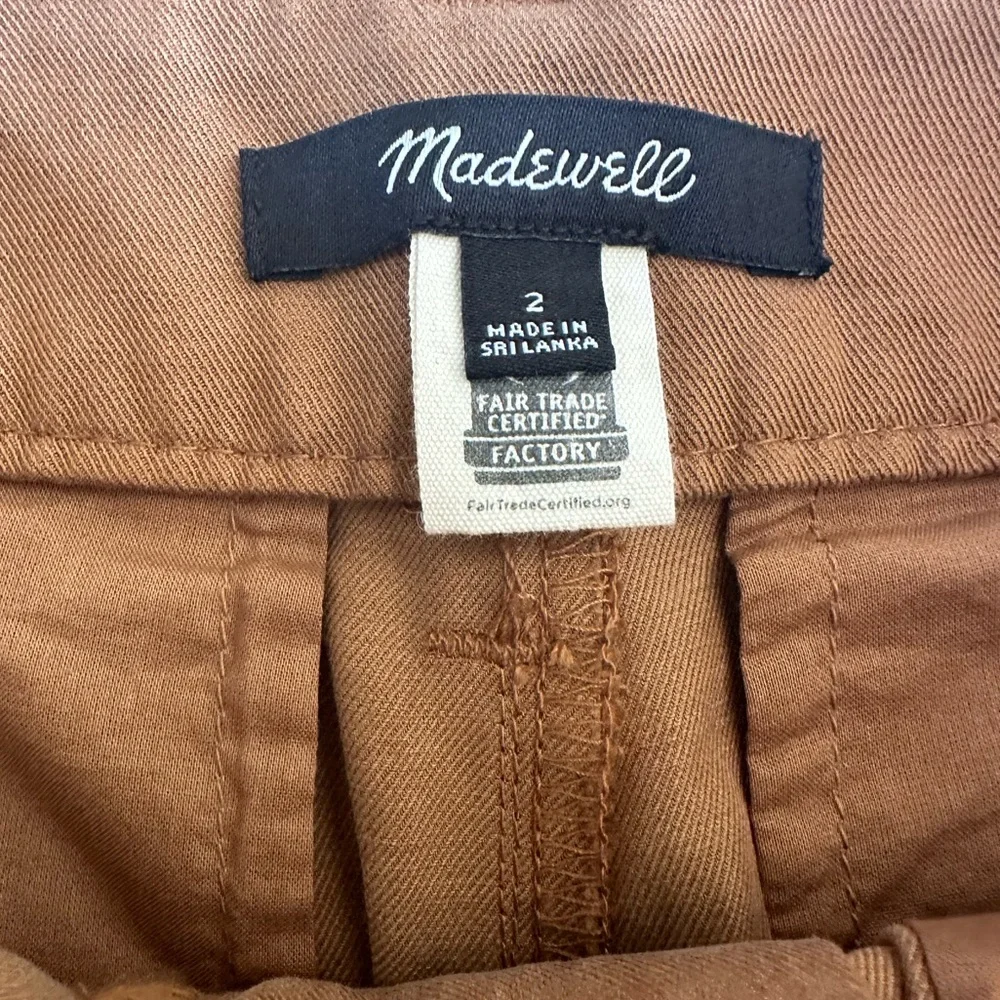 Madewell The Harlow Wide-leg Pant | Color: Acorn | Size 2 - Picture 10 of 12